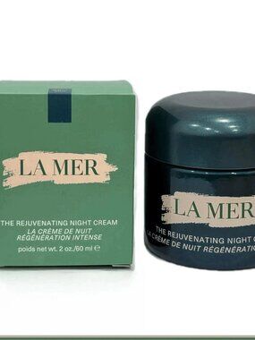 La Mer The Rejuvenating Night Cream 2 oz / 60 ml Intense Regeneration Moisturize